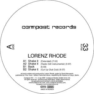 Shake It (Extended) - Lorenz Rhode